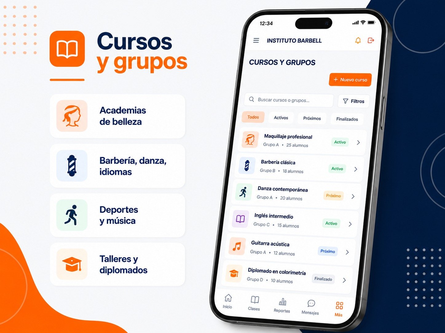 Módulo cursos